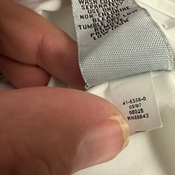 Catherines Size 4X Womens White Tank Top 95% Polyester 5% Spandex - Picture 6 of 6